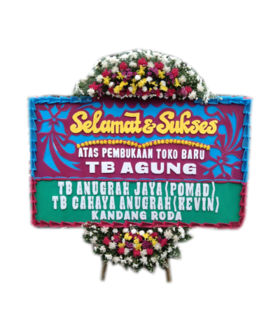 Bunga Ucapan Karangan Selamat